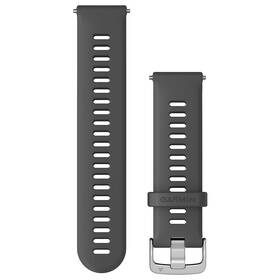 Řemínek Garmin Quick Release (22 mm), přezka silver šedý

