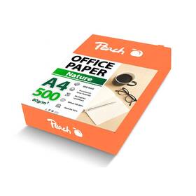 Papíry do tiskárny Peach Nature A4 80g recycled - 500 listů 

