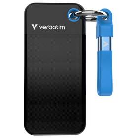 SSD externí Verbatim Pocket 2TB černá barva
 SSD externí Verbatim Pocket 2TB černá barva