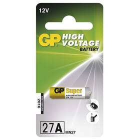 Baterie alkalická GP 27A, blistr 1ks 

