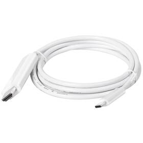 Kabel Club3D USB-C/HDMI 2.0 4K60Hz, UHD, 1,8m bílý

