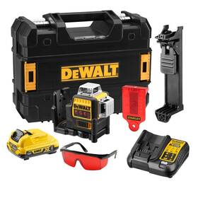Křížový laser Dewalt DCE089D1R (s baterií) 
