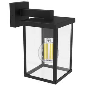 Nástěnné svítidlo Philips Bellini, čtvercové černé

