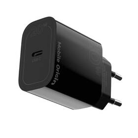Nabíječka do sítě Mobile Origin PD20W MO11, 1x USB-C černá


