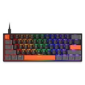 Klávesnice Connect IT BIOHAZARD Compact šedá barva
