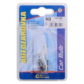 Autožárovka Compass 08602 12V H3 55W Pk22s (1 ks) 

