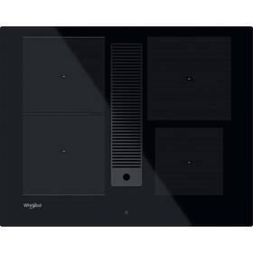 Indukční varná deska s odsáváním Whirlpool WVH 1065B černá

