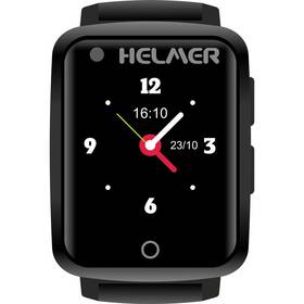 Chytré hodinky Helmer LK 716 pro seniory s GPS lokátorem černé

