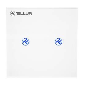 Spínač Tellur WiFi Smart, 2 porty, 1800 W, 10 A bílý

