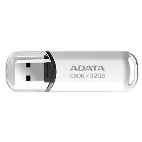 USB Flash ADATA C906 32GB bílá barva
