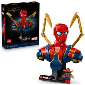 Stavebnice LEGO® Marvel 76326 Busta Iron Spider-Mana 

