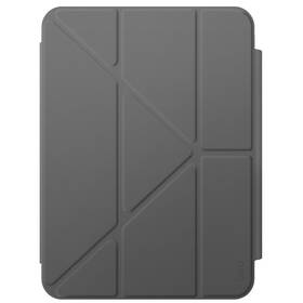 Pouzdro na tablet Uniq Camden Click na Apple iPad 10.9" (2022)/iPad 11" (2025) šedé

