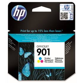 Inkoustová náplň HP 901, 360 stran - CMY 

