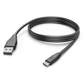 Kabel Hama USB-C 2.0, 3m černý

