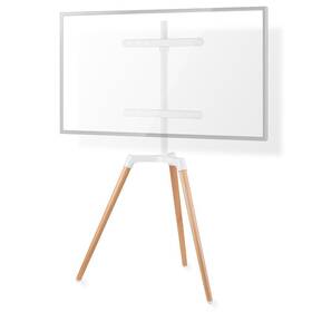Stojan pro TV Nedis pro úhlopříčku 50"-65'', nosnost 35kg bílý

