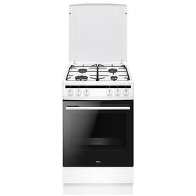 Kombinovaný sporák Amica SP 5111 ZPW bílá barva
