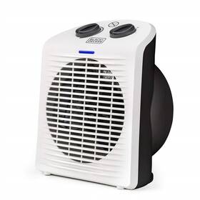 Teplovzdušný ventilátor Black+Decker BXSH2000E bílý

