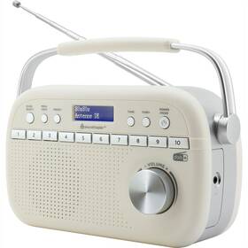 Radiopřijímač s DAB+ Soundmaster DAB280BE béžový

