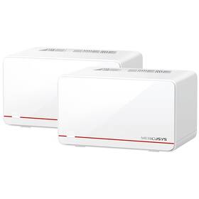 Komplexní Wi-Fi systém Mercusys Halo H37BE (2 ks) bílý

