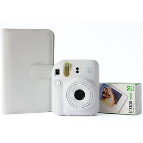 Instantní fotoaparát Fujifilm Instax mini 12 ALBUM BUNDLE bílý

