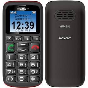 Mobilní telefon MaxCom Comfort MM428 L černý


