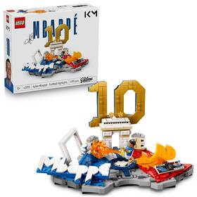 Stavebnice LEGO® Editions 43013 Kylian Mbappé – Hvězdné momenty fotbalu 

