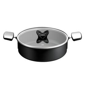 Kastrol s poklicí Tefal G3307053, 24 cm černý

