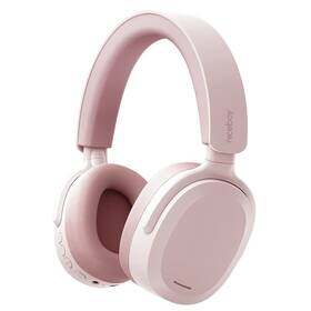 Sluchátka Niceboy Sora růžová barva
