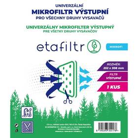 Filtr ETA MIKROF1 bílý


