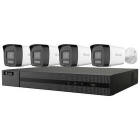 Kamerový systém HiLook Smart Hybrid Light KIT 4K Bullet 2TB černý/bílý

