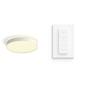 Stropní svítidlo Philips Enrave XL - bílé + Ovladač Philips Hue Dimmer Switch V2 

