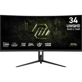 Herní monitor MSI MAG 342CQRF E20 černý

