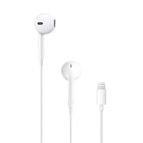 Sluchátka Apple EarPods Lightning (2024) bílá

