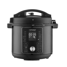 Multifunkční tlakový hrnec Concept CK8000 COOKERY 11 v 1 černý

