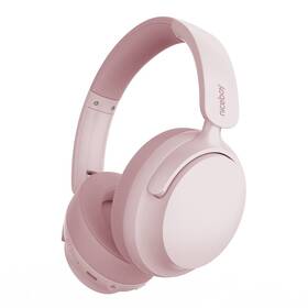 Sluchátka Niceboy Stellar růžová barva
