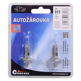 Autožárovka Compass 08618 12V H1 100W P14,5s (2 ks) 

