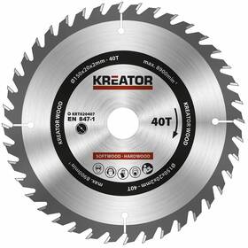 Kotouč pilový Kreator KRT020407 150mm 40T 

