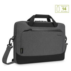 Brašna na notebook Targus 15.6" Cypress EcoSmart Slimcase šedá

