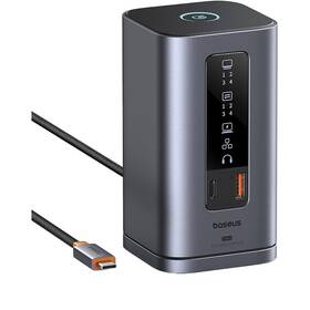 Dokovací stanice Baseus Spacemate 11v1 RD-1, PD 100 W šedá

