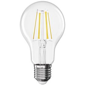 Žárovka LED EMOS Filament A60, 5,9 W, E27, teplá bílá 

