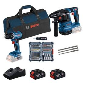 Sada aku nářadí Bosch Professional 18V GBH+GSR+GBA+GAL (s baterií) 

