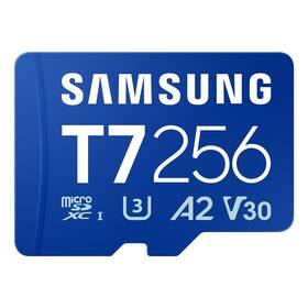 Paměťová karta Samsung T7 MicroSDXC 256GB UHS-I U3 (170R)