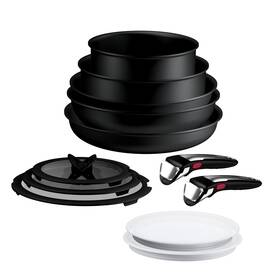 Sada nádobí Tefal P0009853, 12 ks černá

