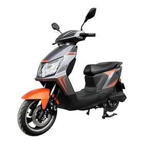 Elektroskútr RACCEWAY RC45 šedý/oranžový

