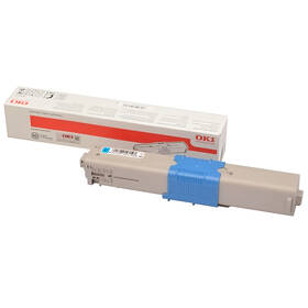 Toner OKI C332/MC363, 1500 stran azurový

