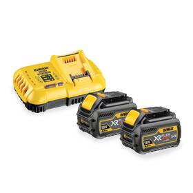 Set baterie a nabíječky Dewalt XR FLEXVOLT DCB118T2 

