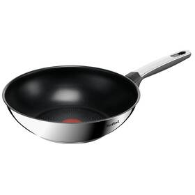 Pánev WOK Tefal E3271944, 28 cm nerez

