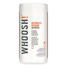 Čistící ubrousky WHOOSH Screen Shine – 70 ks 

