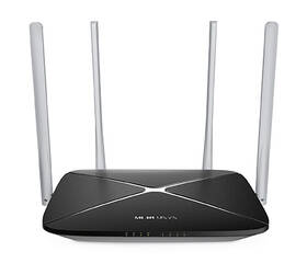 Router Mercusys AC12 AC1200 černá barva
