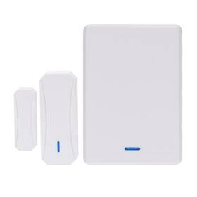 Hlásič pohybu Solight Smart WiFi, magnetický na dveře, napájení ze zásuvky bílé

